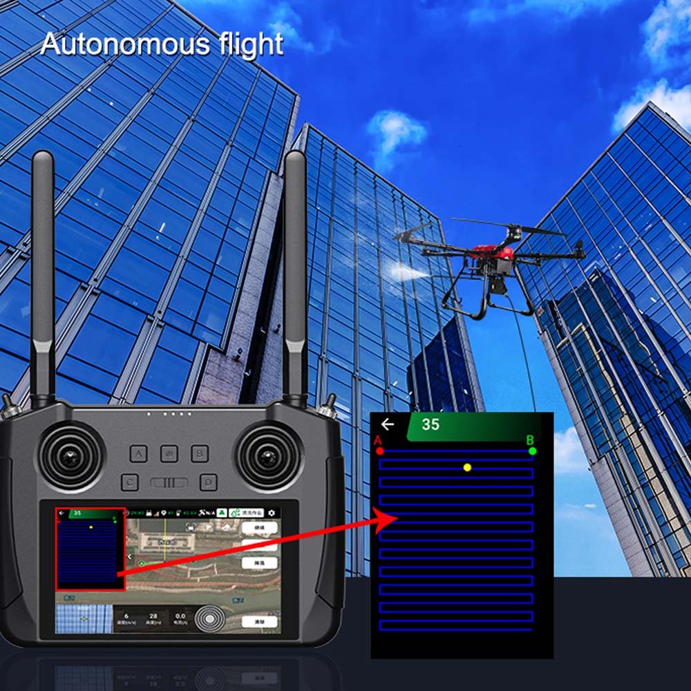 Cleaning Drone Autonomous Flight