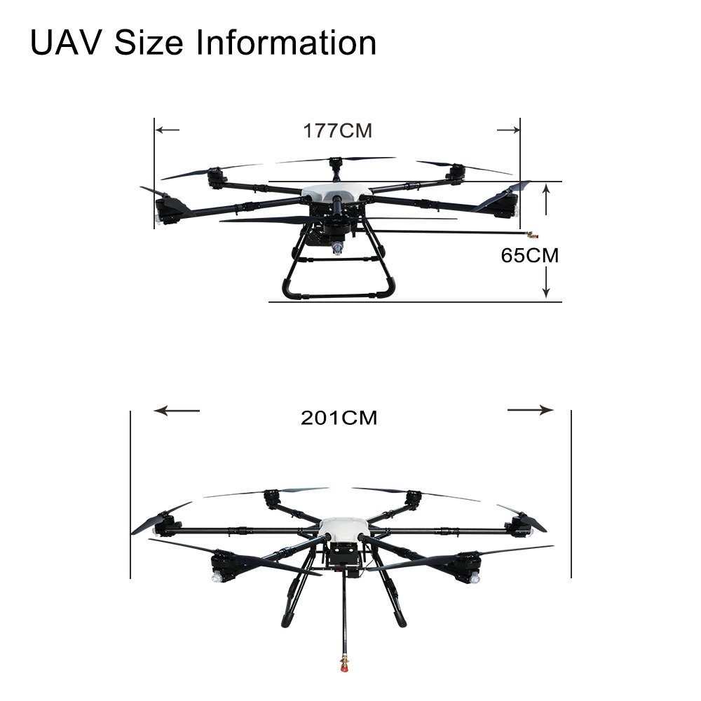 Cleaning Drone Size