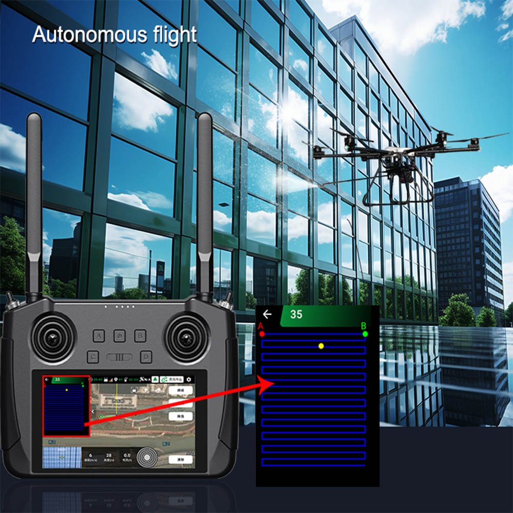 Cleaning Drone Autonomous Flight