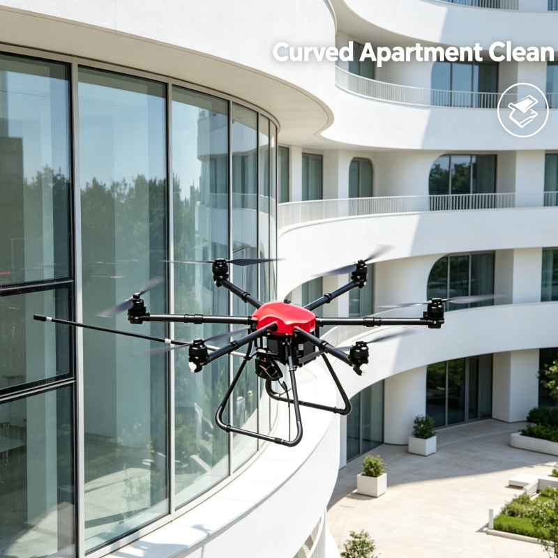 - Best drone for commercial building exterior cleaning industrial high-rise facade maintenance